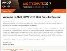 Tablet Screenshot of amdcomputex.com.tw